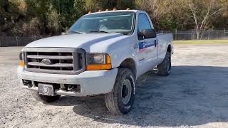 2000 Ford F250 XL Super Duty 4x4 Pickup [upl. by Aitselec]