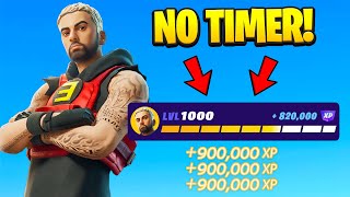 New NO TIMER Fortnite XP GLITCH to Level Up Fast in Chapter 2 Remix 800k XP [upl. by Ahseyd385]