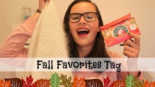 Fall Favorites Tag  LiveLikeFloor [upl. by Nnalorac]