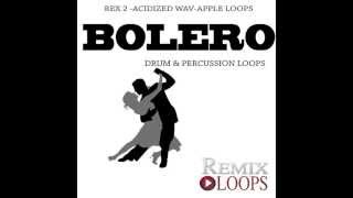 BOLERO DRUM LOOPS AUDIO SAMPLE [upl. by Ardnoed688]