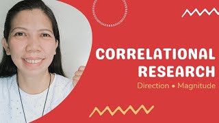 CORRELATIONAL RESEARCH [upl. by Annazor]