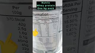 Nutrix whey Protein shorts video uploaded on 2 December 2024 [upl. by Niliram380]