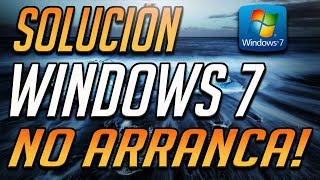 Como reparar Windows 7 si no arranca soluciona pantalla azul 2024 [upl. by Ellehcyt167]