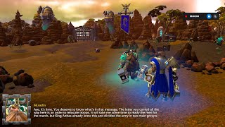 Warcraft 3 custom campaign Defenders of the light 129  Chapter VII part 4 No commentary [upl. by Tammany602]