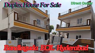 Duplex villa for sale in Hyderabad Duplex House in Hyderabad for sale villas [upl. by Ellehctim]