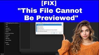 FIX Outlook Error quotThis file cannot be previewed because there is no previewer installed for itquot [upl. by Silrak]