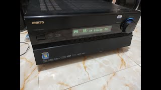 Onkyo TXNR807 [upl. by Schuler]