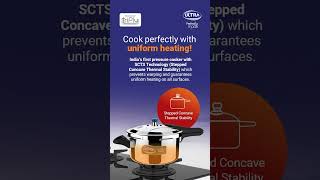 Ultra Duracook Triply cooker is India’s first pressure cooker with SCTS Technology [upl. by Alleynad]