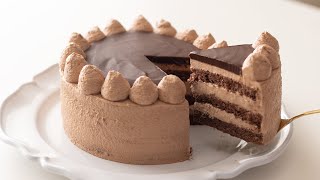 チョコレートケーキの作り方 Chocolate Cake｜HidaMari Cooking [upl. by Spratt]