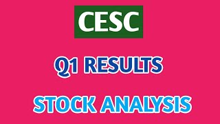 CESC SHARE LATEST NEWS●Q1 RESULTS●CESC STOCK ANALYSIS●CESC SHARE RESULTS  STOCK MARKET PLANNER [upl. by Jewell]