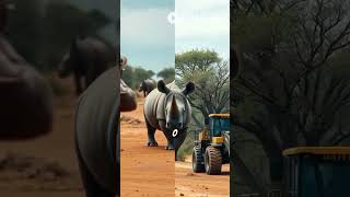 RINOCERONTE BRANCO  FATOS INTRIGANTES viralvideo fatocurioso animals like fyp shorts short [upl. by Lorain518]