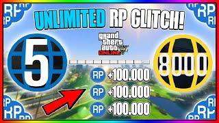 SOLO THE BEST RP GLITCH TO LEVEL UP FAST IN GTA 5 ONLINE EASY RP METHOD [upl. by Nelad]