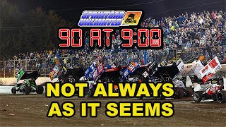 SprintCarUnlimited 90 at 9 for Tuesday October 29th World of Outlaws under fire but [upl. by Alleda461]