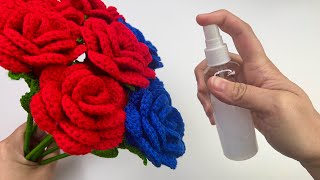 Aromatizantes Caseros Para Flores Tejidas💜Mayelin Ros [upl. by Stav]