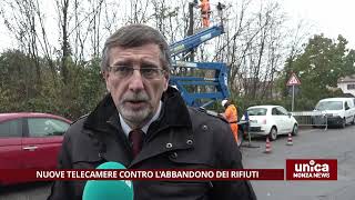 Via Cantalupo nuove videocamere contro labbandono dei rifiuti [upl. by Bashee]