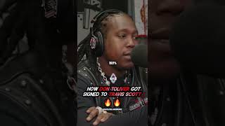 How Don Toliver GOT SIGNED to Travis Scott 🔥🔥 [upl. by Wimsatt]