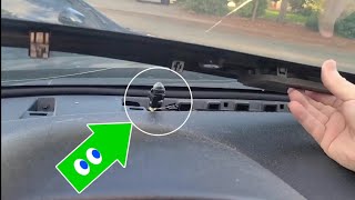 Headlight light sensor replacement on a Chevy Cobalt [upl. by Clement]