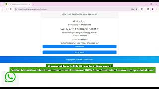 Tutorial Pendaftaran Online PPDB MAN 2 Tangerang Jalur Prestasi 04  16 Maret 2024 [upl. by Namzzaj]