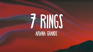 Ariana Grande  7 rings Lyrics [upl. by Bard]