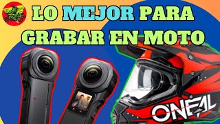 Cámara Insta 360 one RS 1 inch y Casco Oneal Sierra II [upl. by Atteynek]