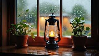 Heavy Rain Sounds on Windows for Sleep and Mental Clarity [upl. by Narra]