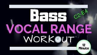 BASS Vocal Workout  Exercises to Strengthen Your Bass Range [upl. by Yspyg]