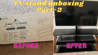 Whalen 3 in 1 TV Stand  Unboxing  Assembling  Pothu Muthakani  Part 2 [upl. by Idas]