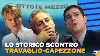 Lo storico scontro tra Travaglio e Capezzone citato da Fedez a quotMuschio Selvaggioquot [upl. by Joelie]