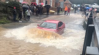 Rufford Ford  Vehicles vs DEEP water compilation  58 [upl. by Naziaf995]