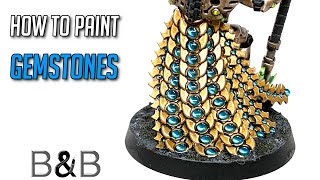 How to paint simple Gemstones [upl. by Eleanore]