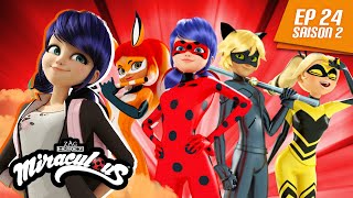 MIRACULOUS  🐞 CATALYSTE  LE JOUR DES HÉROS 1 🐾  Episode entier ▶️ Saison 2 Episode 24 [upl. by Naomi213]