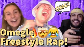 OMEGLE FREESTYLE RAPS 1  GIVE ME SOME DAP ON THAT YOUR AMAZING [upl. by Dale969]