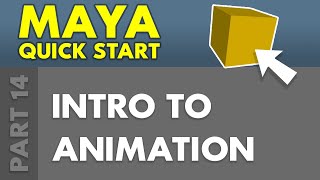 How to set Keyframes for Animation in Maya [upl. by Lladnar533]