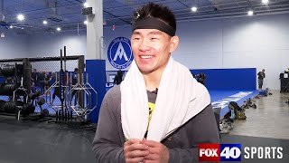 Song Yadong on his journey from China to new Sacramento home previews UFC 299 fight with Petr Yan [upl. by Barthelemy]