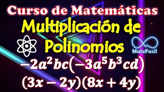 09 Multiplicación de polinomios  EXPLICACIÓN COMPLETA [upl. by Talbott257]