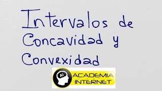 Intervalos de convexidad y concavidad [upl. by Berliner435]