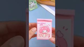 Cute easy sanrio bag diy using paper crafts diysanriobagpaper kawaiibox aakritiartandcraft [upl. by Lapo]