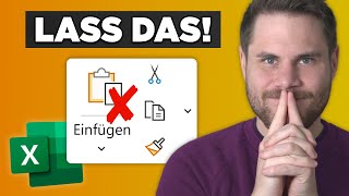 Die 10 GRÖßTEN Anfängerfehler in Excel [upl. by Blayze]