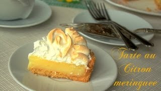 recette facile de la tarte au citron meringuée [upl. by Lazes]