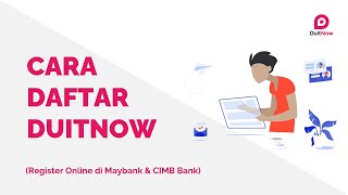 Cara Daftar DuitNow Public Bank Maybank CIMB AgroBank Bank Islam RHB Bank Rakyat [upl. by Yttiy]