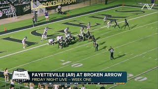 Fayetteville AR vs Broken Arrow Highlights [upl. by Ynnel]