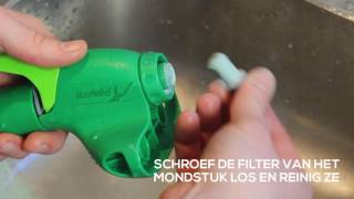 Xyladecor Spray amp Brush  Reiniging van het toestel [upl. by Eessac216]