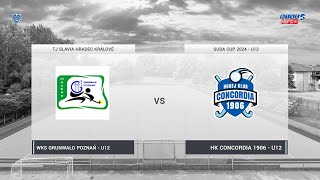 U12  SUDA CUP 2024  WKS Grunwald Poznań  HK Concordia 1906 [upl. by Eetnuahs390]