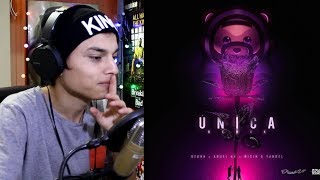 Ozuna  Única Remix Feat Anuel AA Wisin amp Yandel Audio Oficial Reaccion [upl. by Fawnia]