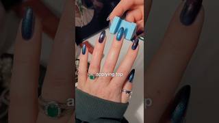 how to have the most attractive nails👀🧲💅🏻nailpolish nailart diynails magnetic nailtutorial [upl. by Nialb]