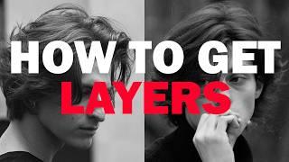 how to get LAYERS easily  key to FLOW HAIRSTYLEs [upl. by Naesed]