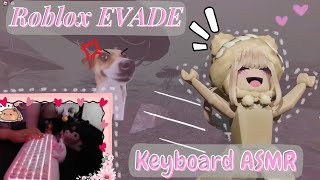 🌼Roblox EVADE thockycreamy keyboard ASMR w handcam✨ [upl. by Ashley311]