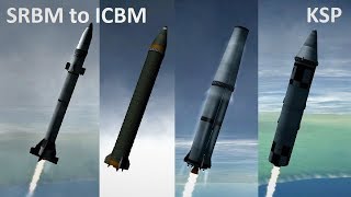 Space Race KSP  SRBM to ICBM  Making History [upl. by Atiuqcaj]