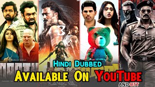 Top 10 New South Indian Hindi Dubbed Blockbuster Movies On YouTube And OTT  Buddy  Bagheera 2024 [upl. by Ocinom656]