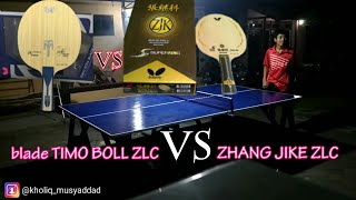 BLADE TIMO BOLL ZLC VS ZHANG JIKE ZLC [upl. by Merrel]